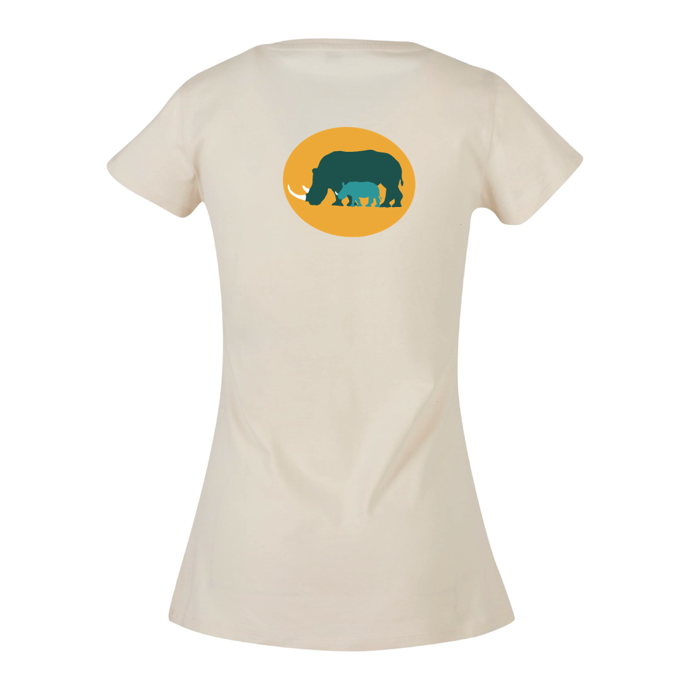 Maverick Mums Rhino & Calf Classic Fit T-Shirt | Adventure Tee | Front & Back Print