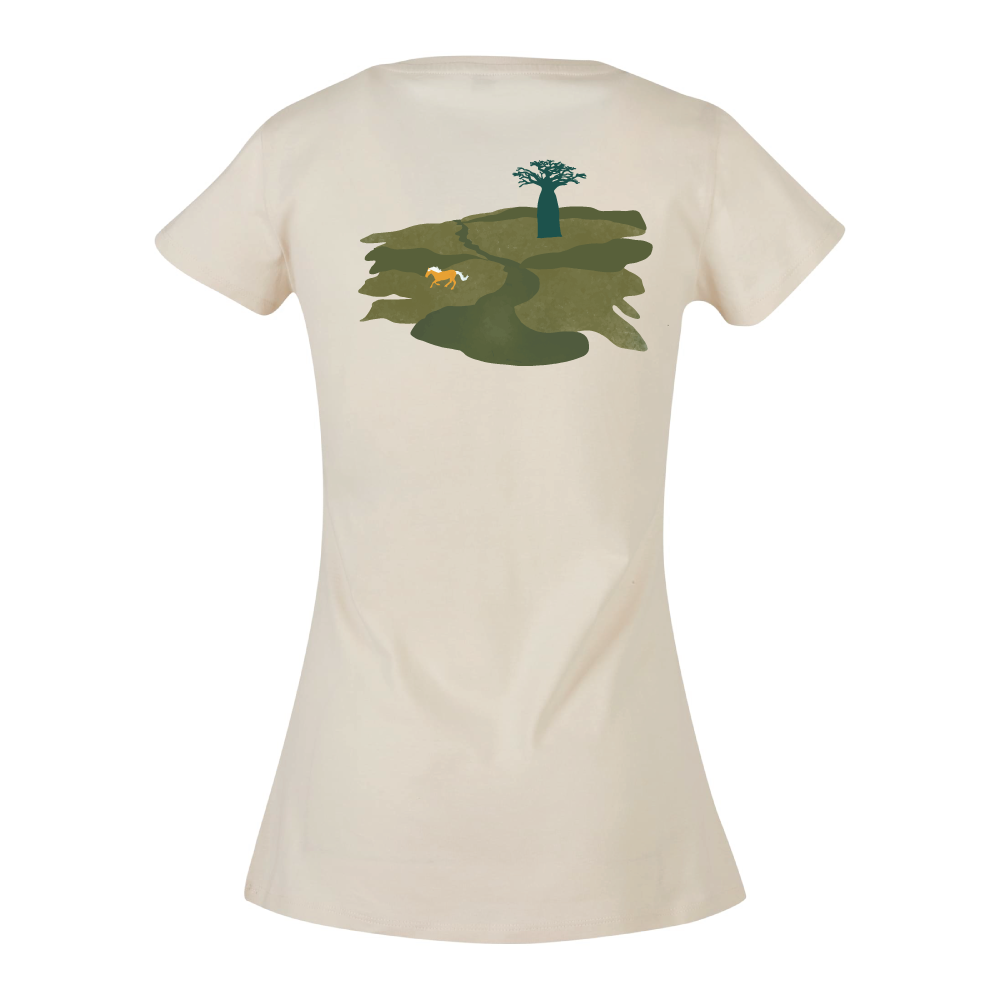 Maverick Mums Wild Horses Classic Fit T-Shirt | Adventure Tee | Front & Back Print (Copy)