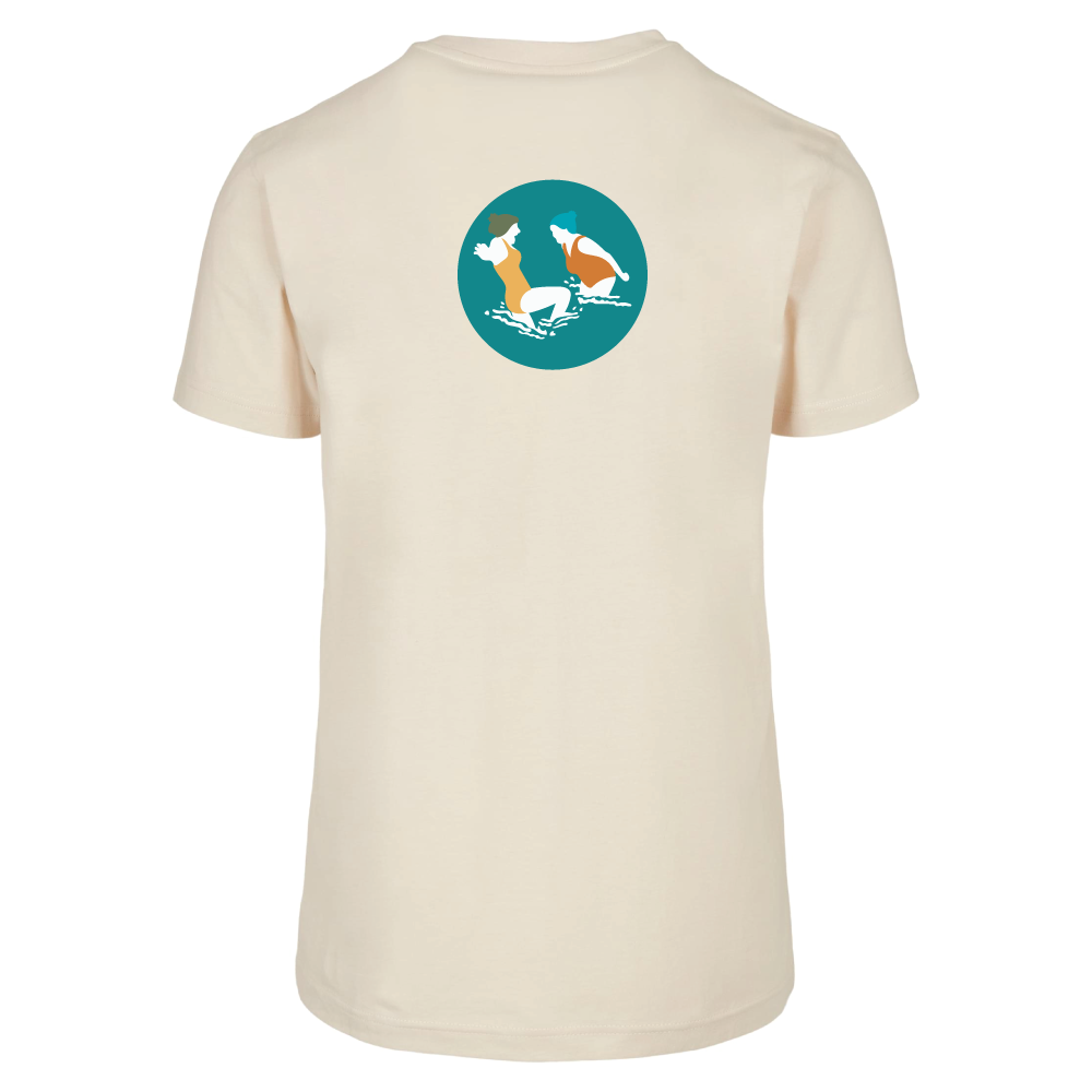 Maverick Mums Wild Swimmers Relaxed Fit T-Shirt | Unisex Adventure Tee | Front & Back Design