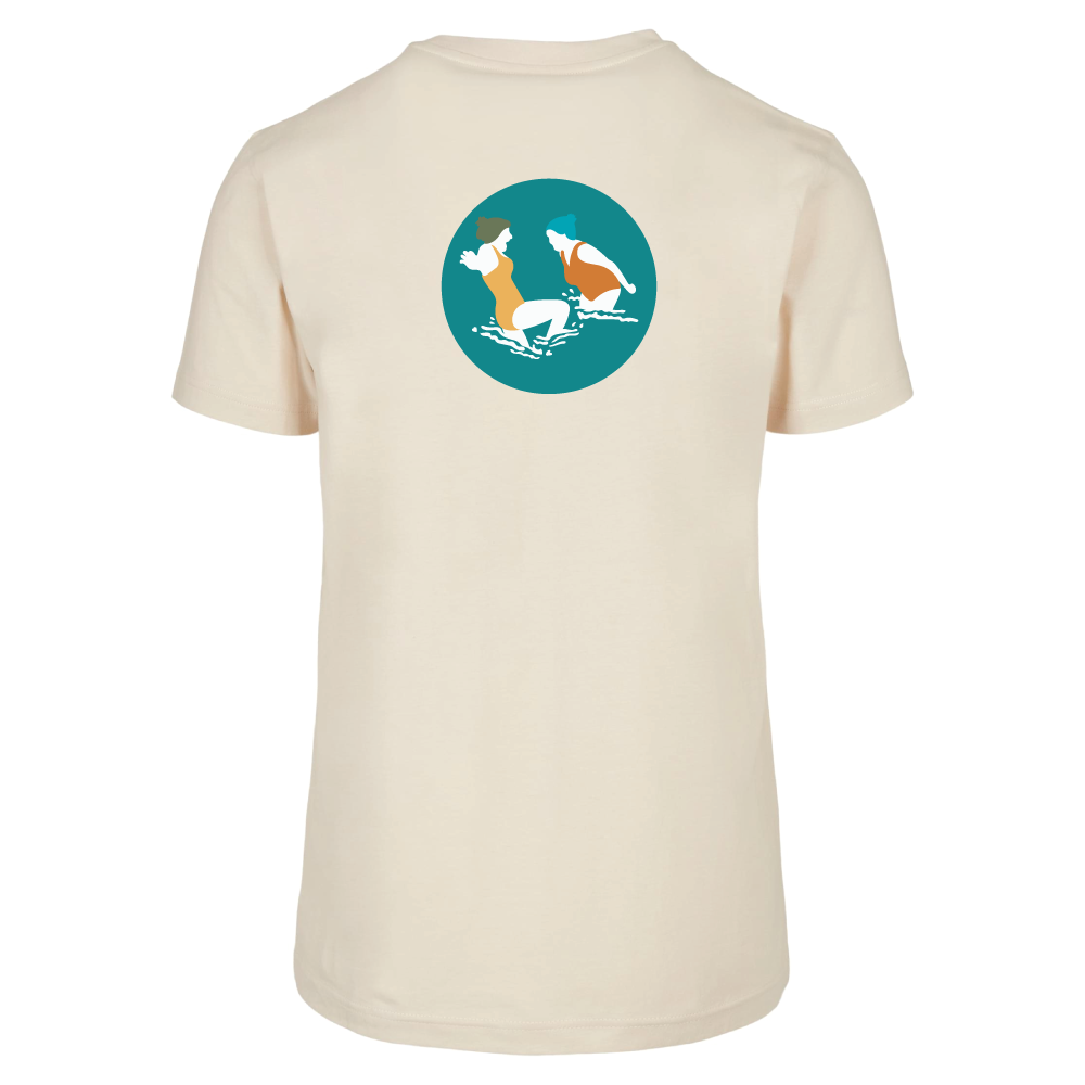 Maverick Mums Wild Swimmers Relaxed Fit T-Shirt | Unisex Adventure Tee | Front & Back Design