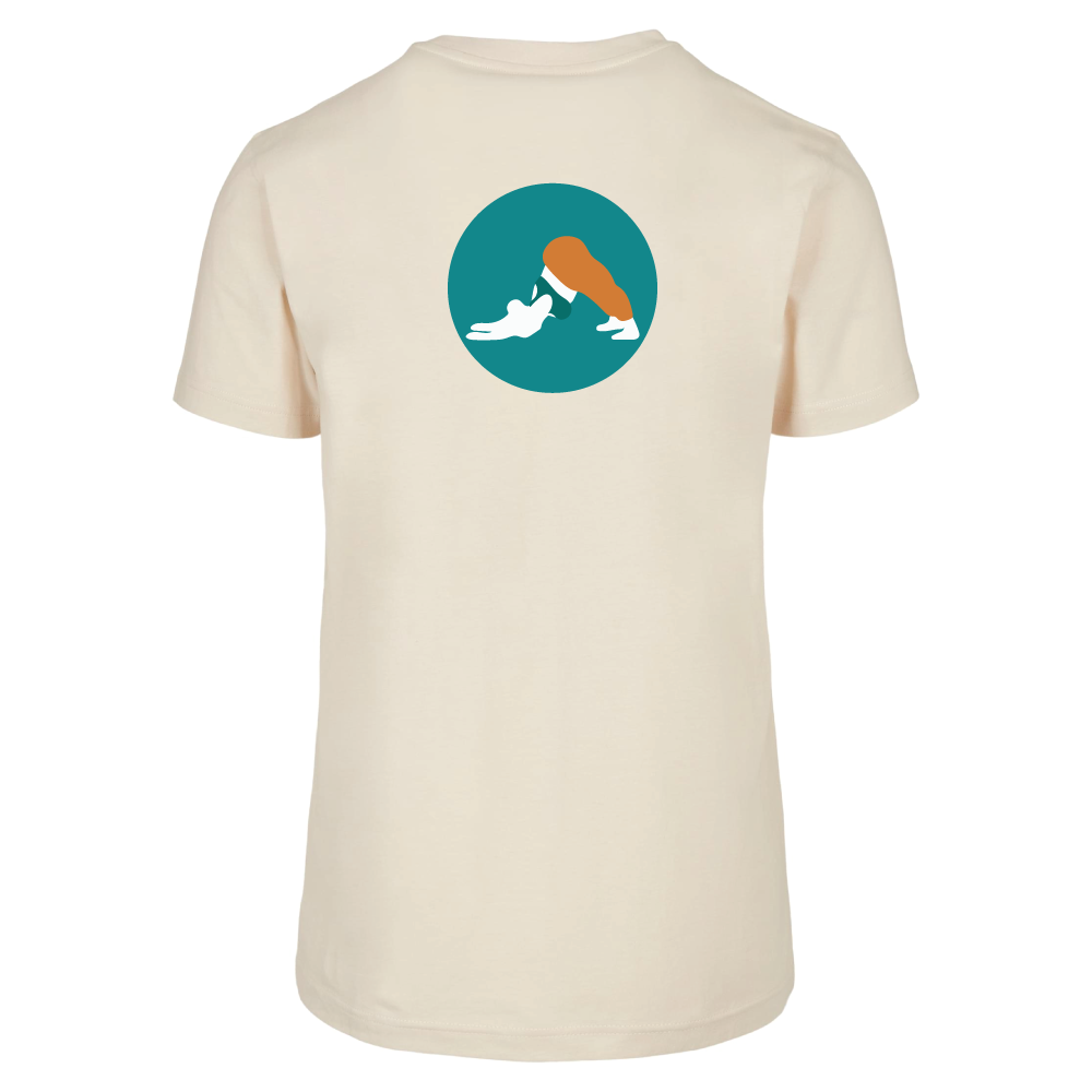 Maverick Mums Yoga Relaxed Fit T-Shirt | Unisex Adventure Tee | Front & Back Design