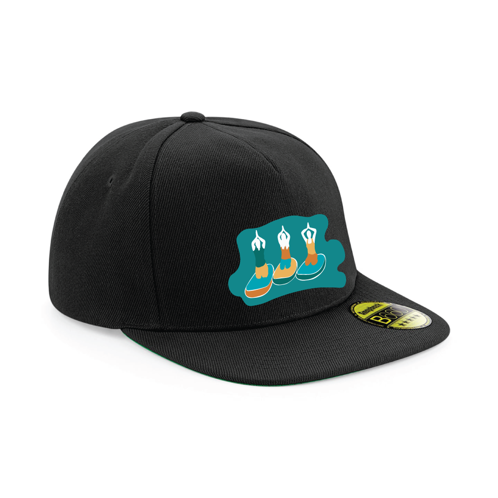 Maverick Mums Paddle Boarding Yoga Group Snapback Cap | Adventure Lifestyle Headwear