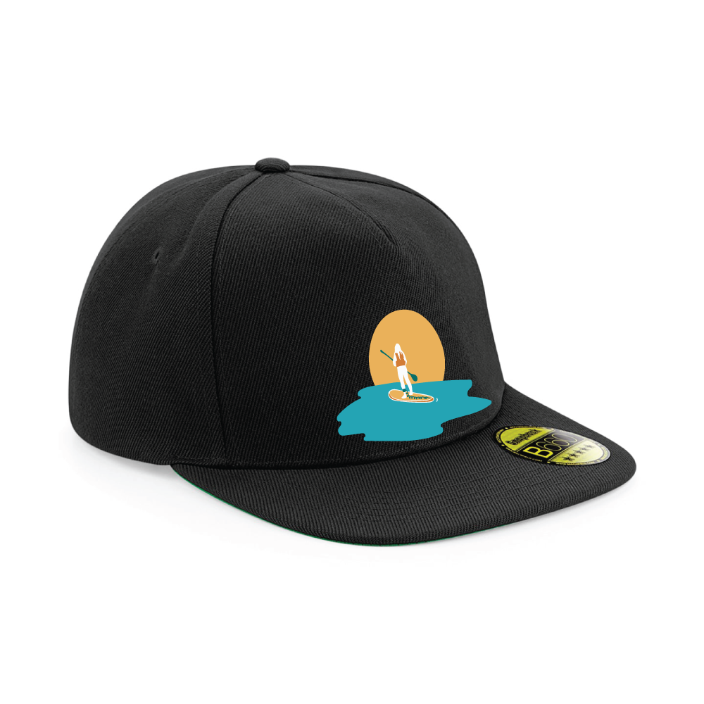 Maverick Mums Paddle Boarding Sunset Snapback Cap | Adventure Lifestyle Headwear