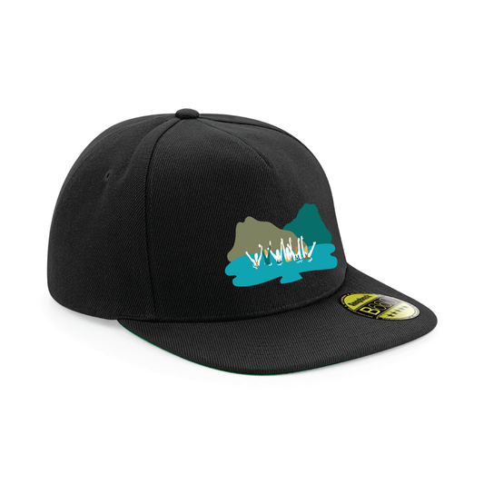 Maverick Mums Wild Swimming Mountains Snapback Cap | Adventure Lifestyle Headwear