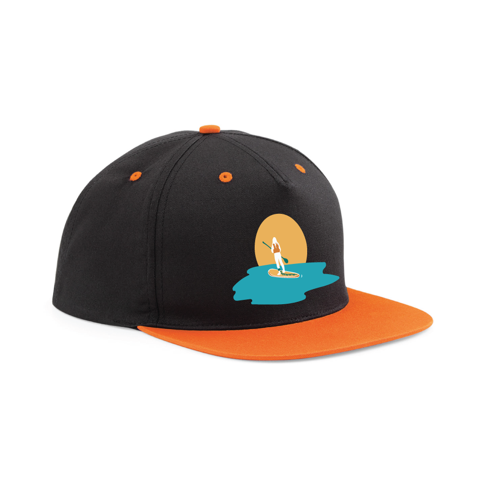 Maverick Mums Paddle Boarding Sunset Snapback Cap | Adventure Lifestyle Headwear