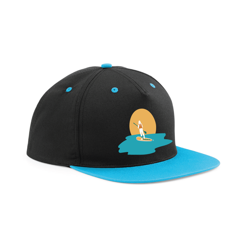 Maverick Mums Paddle Boarding Sunset Snapback Cap | Adventure Lifestyle Headwear