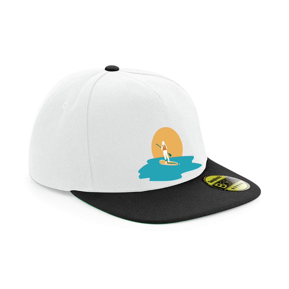 Maverick Mums Paddle Boarding Sunset Snapback Cap | Adventure Lifestyle Headwear