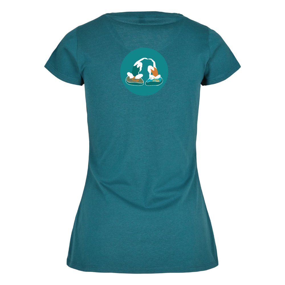 Maverick Mums Paddle Boarding Duo Classic Fit T-Shirt | Unisex Adventure Tee | Front & Back Print