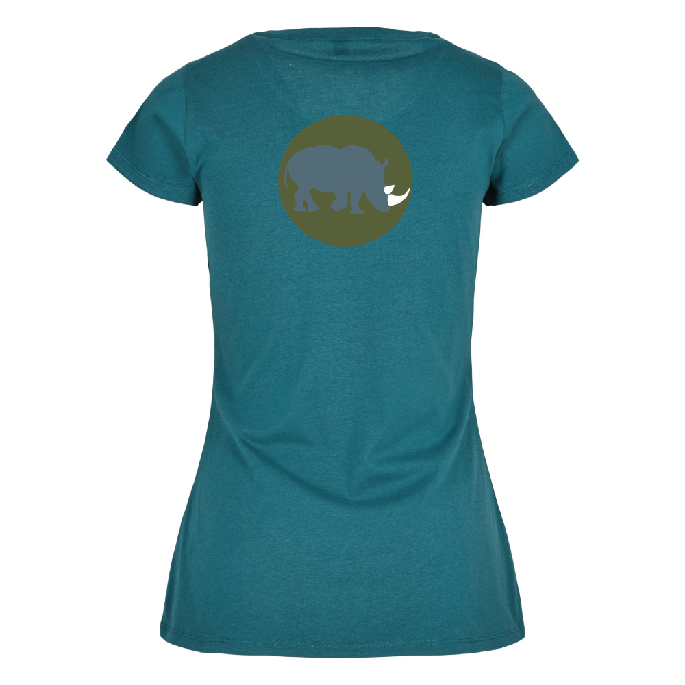 Maverick Mums Rhino Classic Fit T-Shirt | Adventure Tee | Front & Back Print