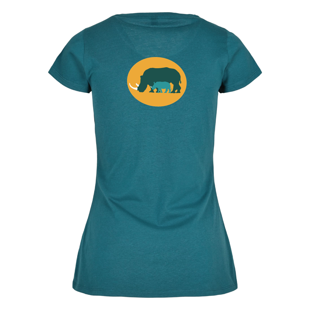 Maverick Mums Rhino & Calf Classic Fit T-Shirt | Adventure Tee | Front & Back Print