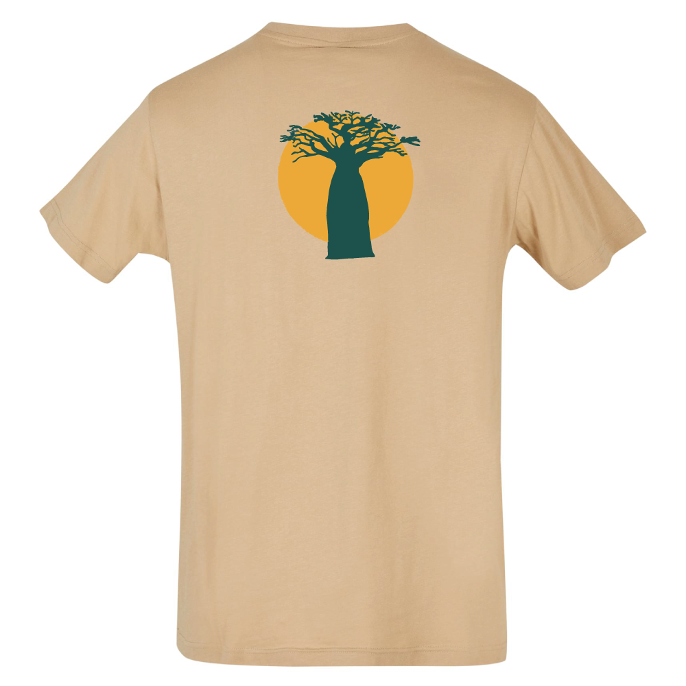Maverick Mums Baobab Tree Relaxed Fit T-Shirt | Unisex Adventure Tee | Front & Back Print