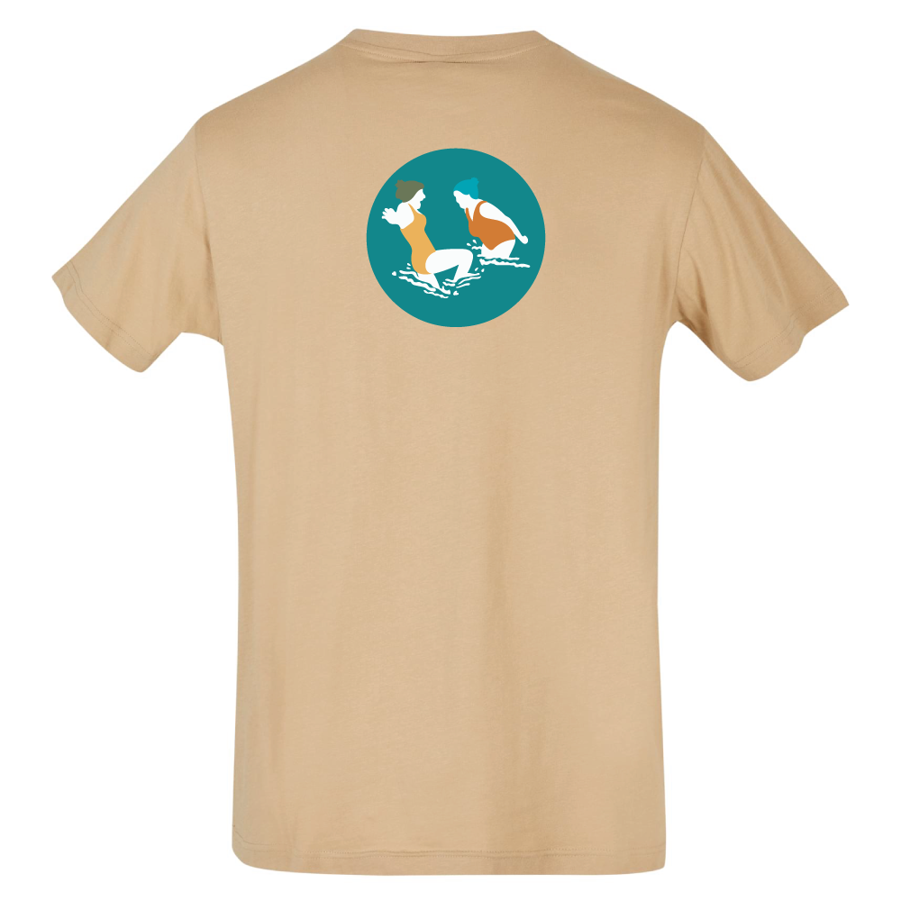 Maverick Mums Wild Swimmers Relaxed Fit T-Shirt | Unisex Adventure Tee | Front & Back Design