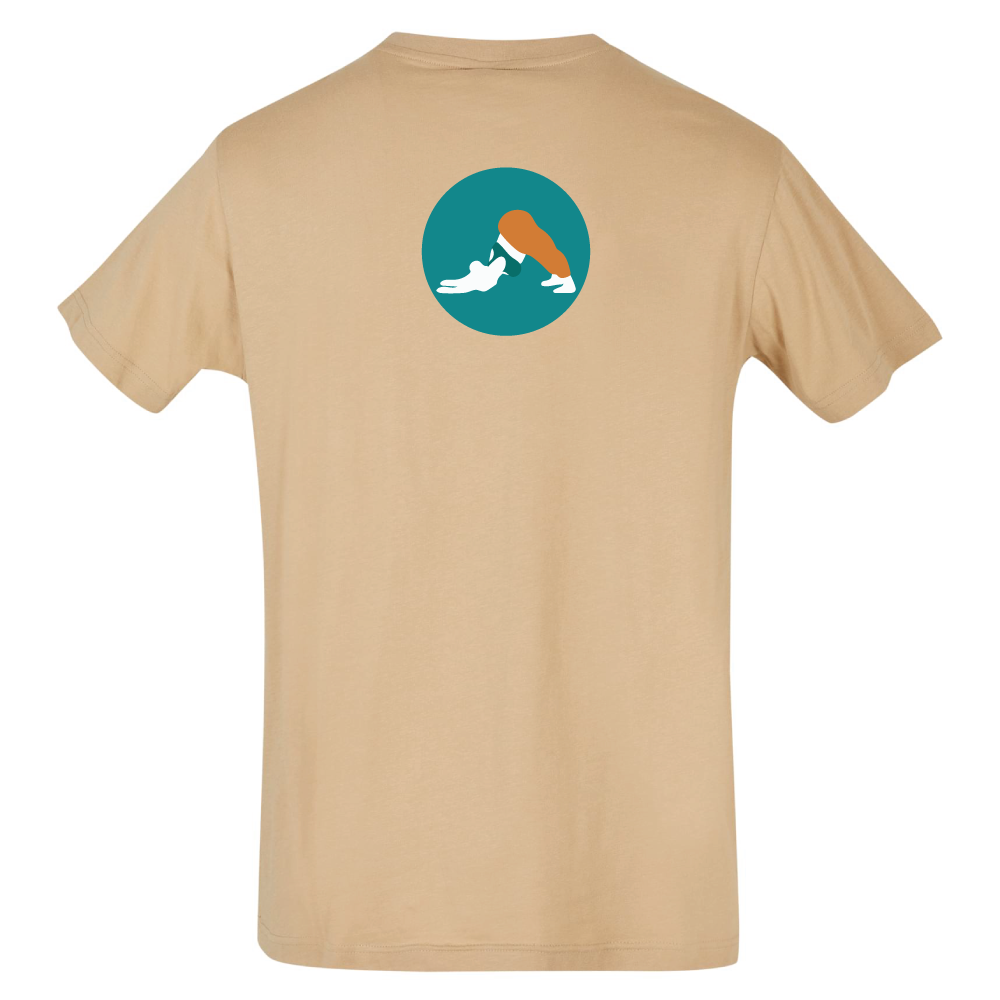 Maverick Mums Yoga Relaxed Fit T-Shirt | Unisex Adventure Tee | Front & Back Design