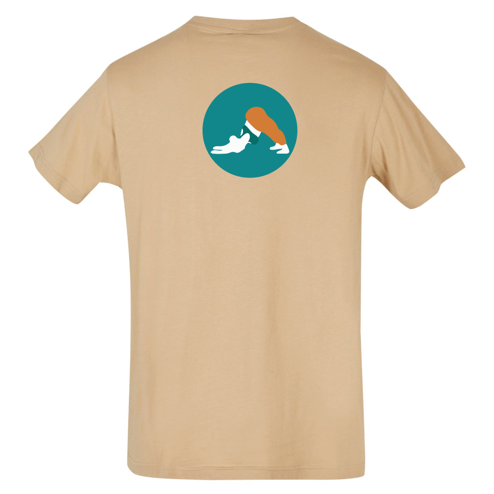 Maverick Mums Yoga Relaxed Fit T-Shirt | Unisex Adventure Tee | Front & Back Design