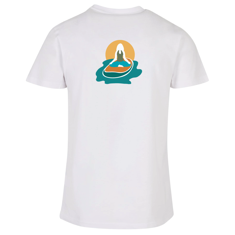 Maverick Mums Paddleboard Yoga Relaxed Fit T-Shirt | Unisex Adventure Tee | Front & Back Design