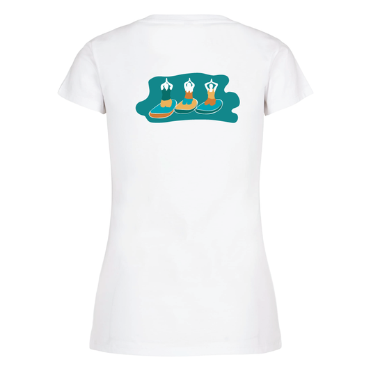 Maverick Mums Paddleboard Yoga Group Classic Fit T-Shirt | Unisex Adventure Tee | Front & Back Design