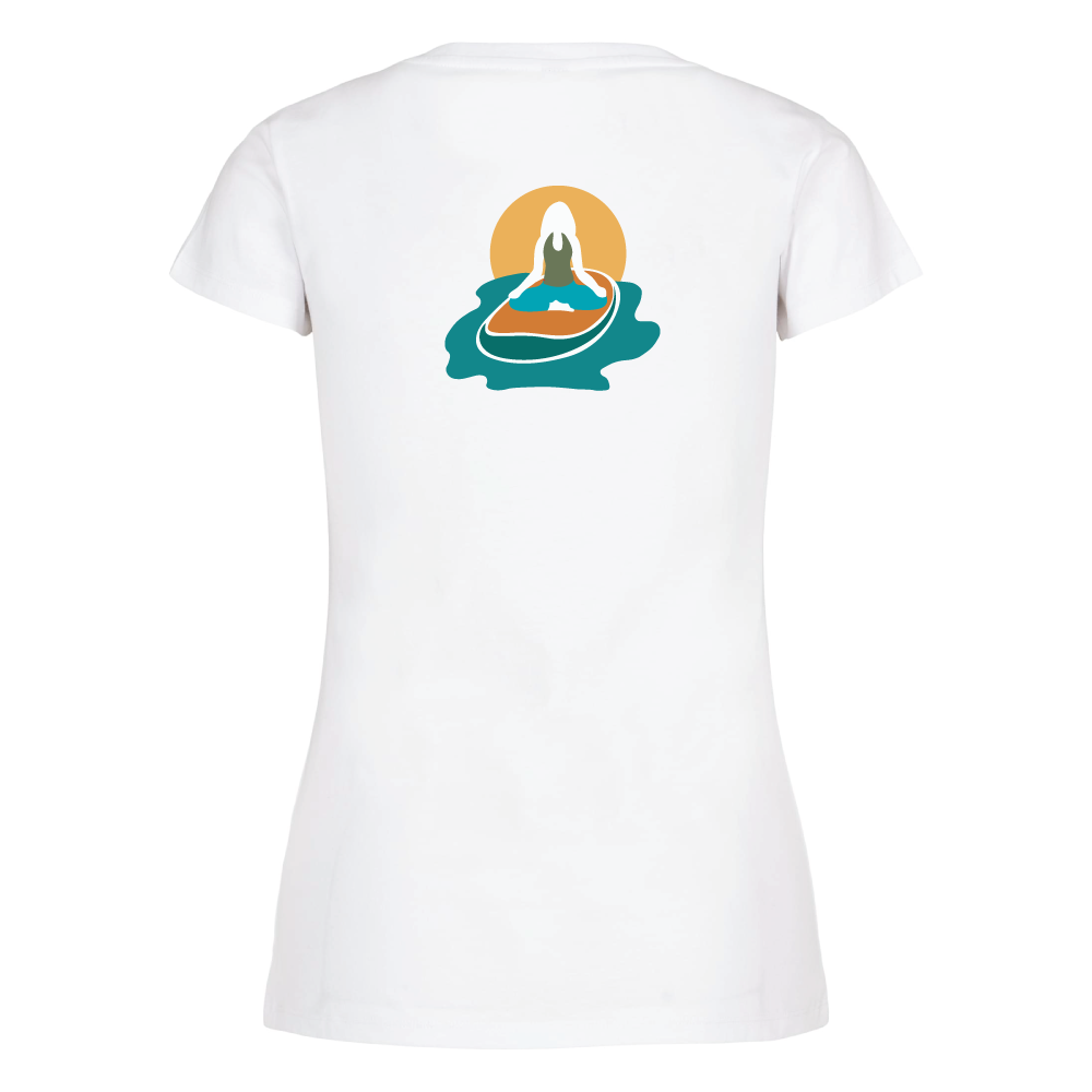 Maverick Mums Paddleboard Yoga Classic Fit T-Shirt | Unisex Adventure Tee | Front & Back Design