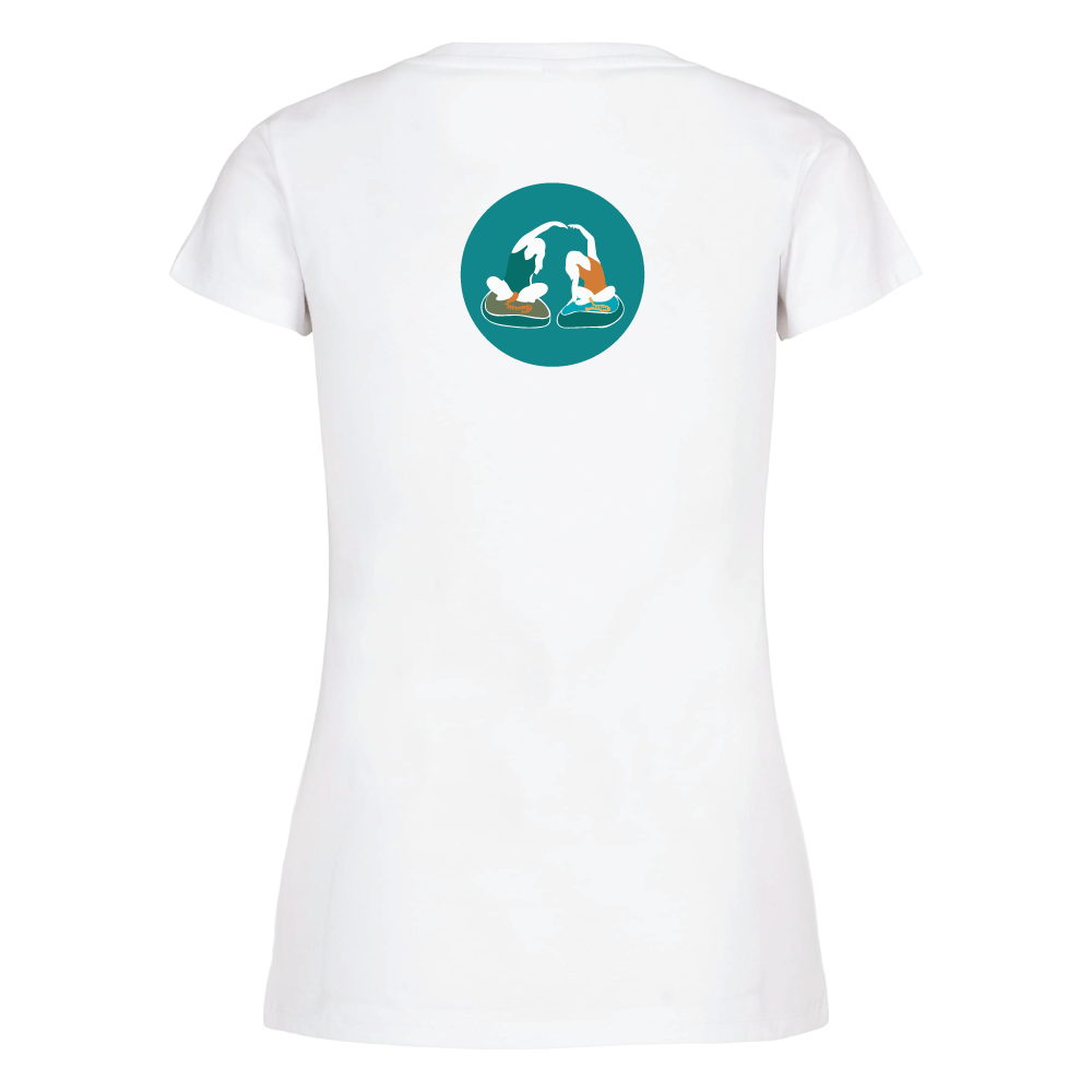 Maverick Mums Paddle Boarding Duo Classic Fit T-Shirt | Unisex Adventure Tee | Front & Back Print