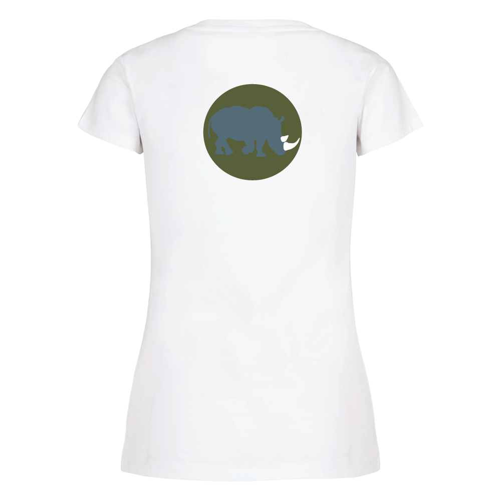Maverick Mums Rhino Classic Fit T-Shirt | Adventure Tee | Front & Back Print