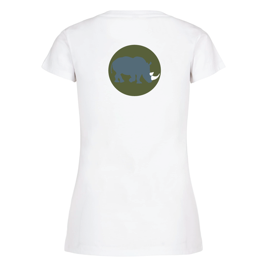 Maverick Mums Rhino Classic Fit T-Shirt | Adventure Tee | Front & Back Print