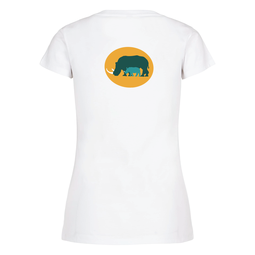 Maverick Mums Rhino & Calf Classic Fit T-Shirt | Adventure Tee | Front & Back Print