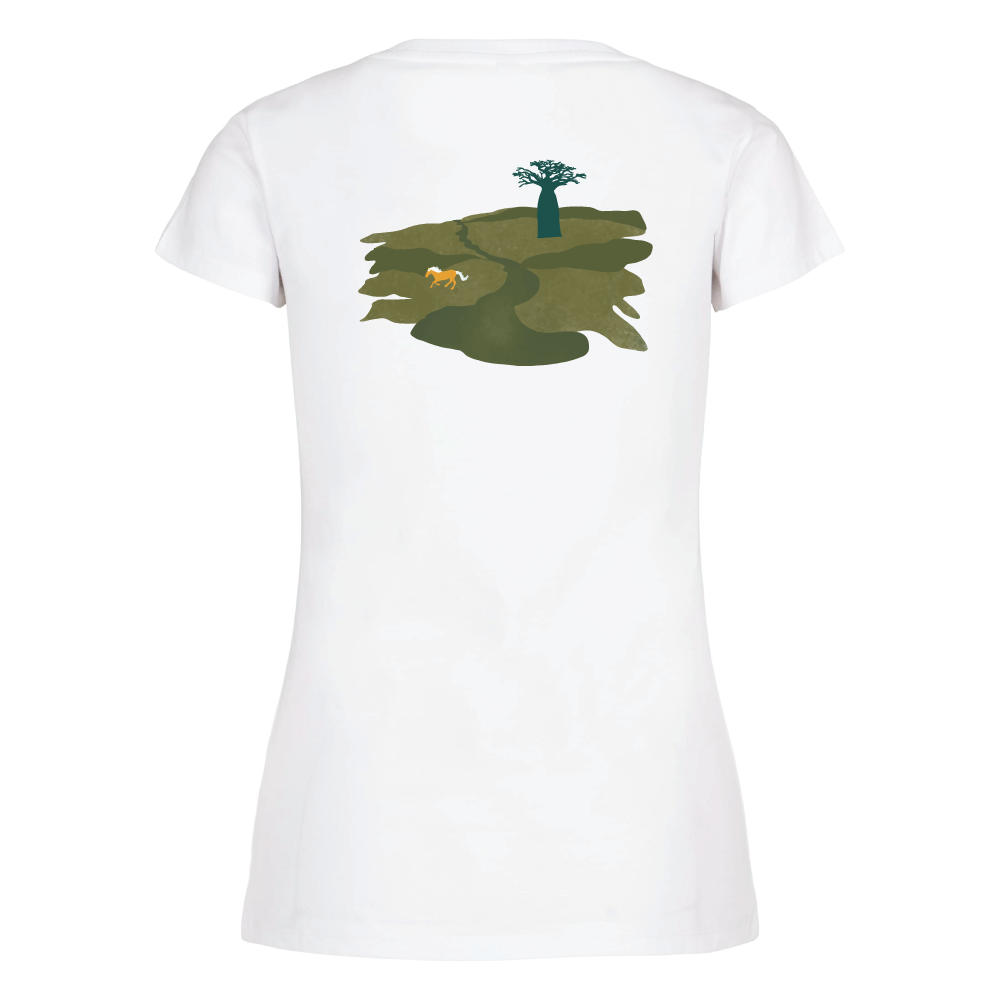 Maverick Mums Wild Horses Classic Fit T-Shirt | Adventure Tee | Front & Back Print (Copy)