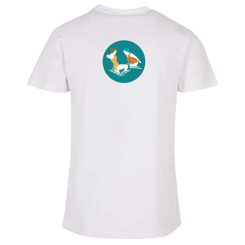 Maverick Mums Wild Swimmers Relaxed Fit T-Shirt | Unisex Adventure Tee | Front & Back Design