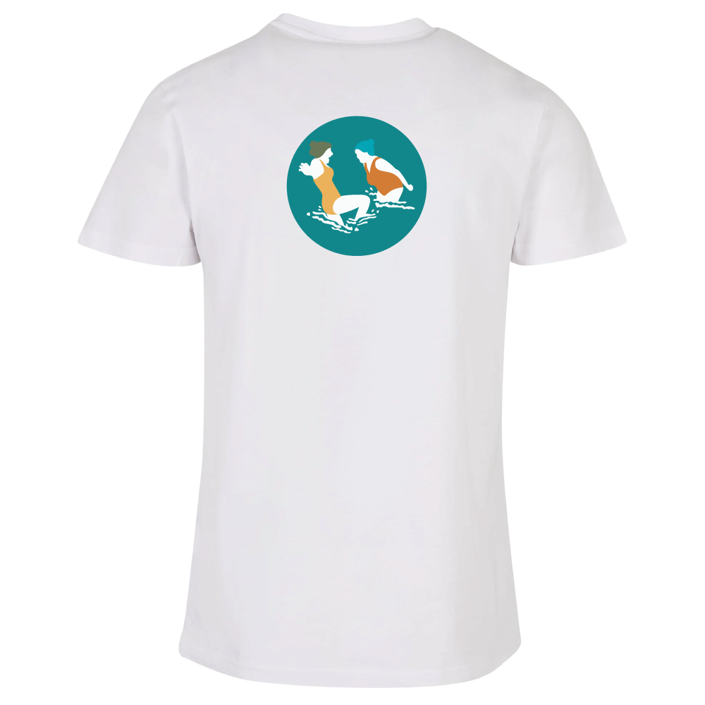 Maverick Mums Wild Swimmers Relaxed Fit T-Shirt | Unisex Adventure Tee | Front & Back Design