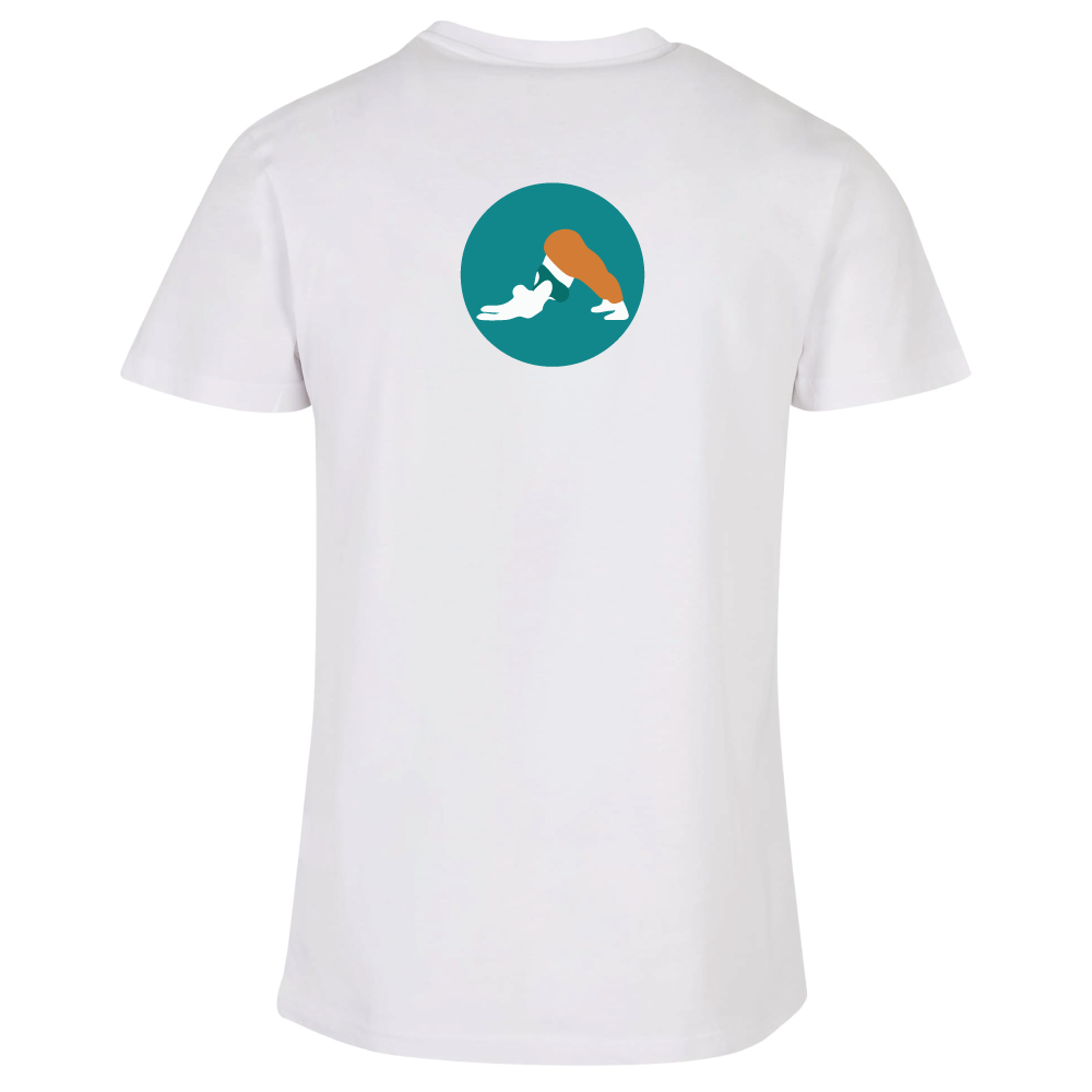 Maverick Mums Yoga Relaxed Fit T-Shirt | Unisex Adventure Tee | Front & Back Design