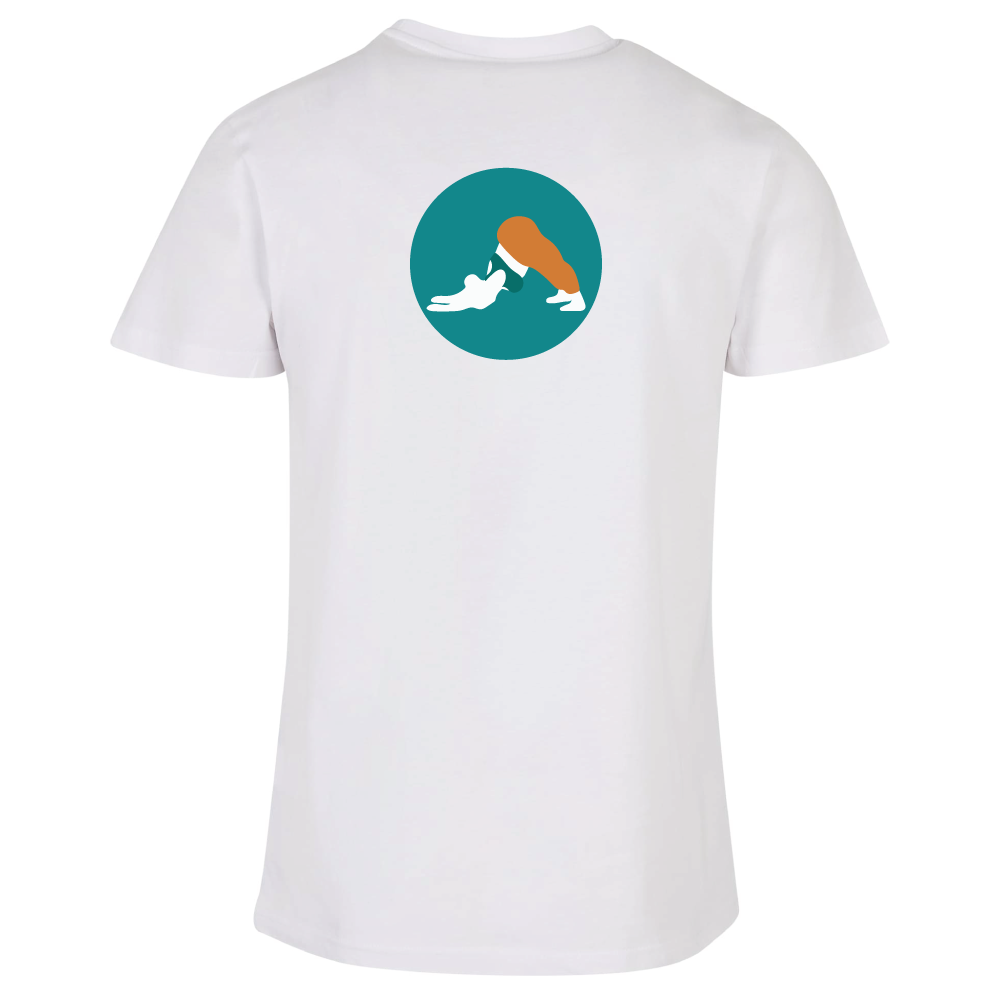 Maverick Mums Yoga Relaxed Fit T-Shirt | Unisex Adventure Tee | Front & Back Design