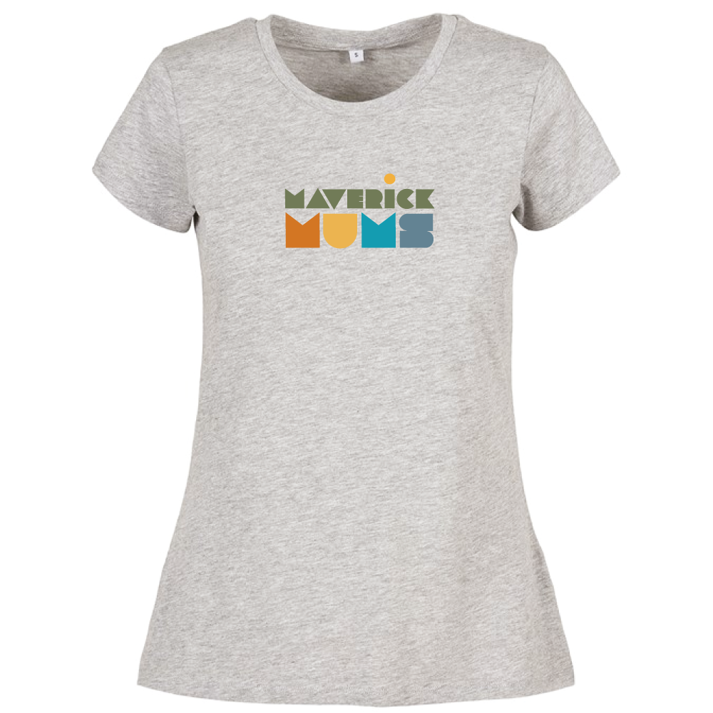 Maverick Mums Rhino Classic Fit T-Shirt | Adventure Tee | Front & Back Print