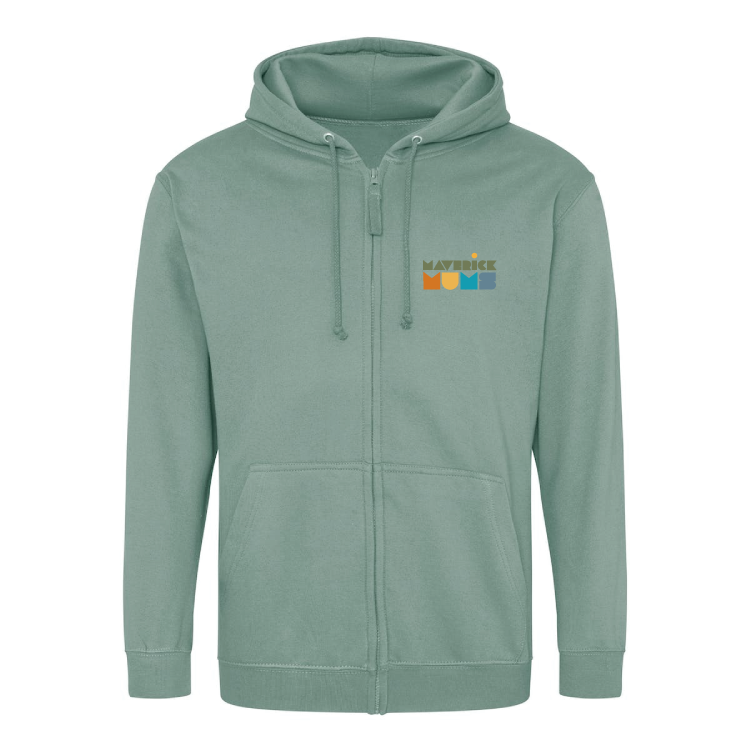 Maverick Mums Logo Zoodie | Women's Adventure Zip Hoodie | Outdoor Clothing
