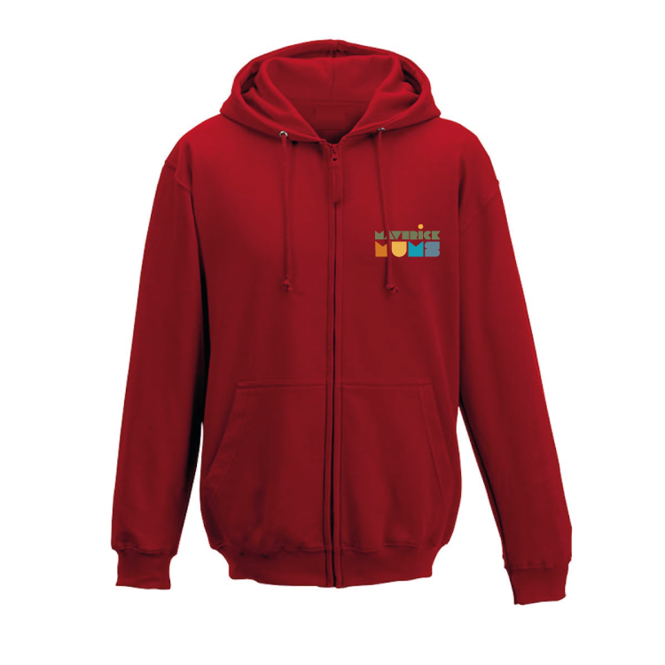 Maverick Mums Logo Zoodie | Women's Adventure Zip Hoodie | Outdoor Clothing