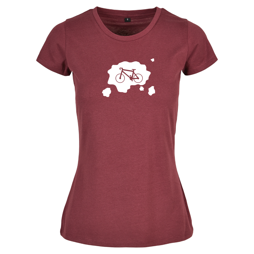 Mud Cycle Ladies Biking Cycling Adventure T-Shirt