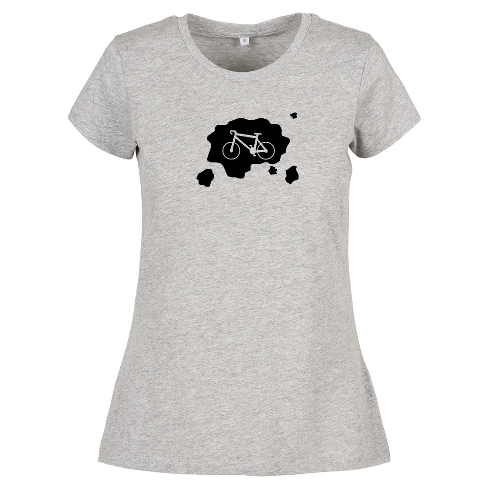 Mud Cycle Ladies Biking Cycling Adventure T-Shirt