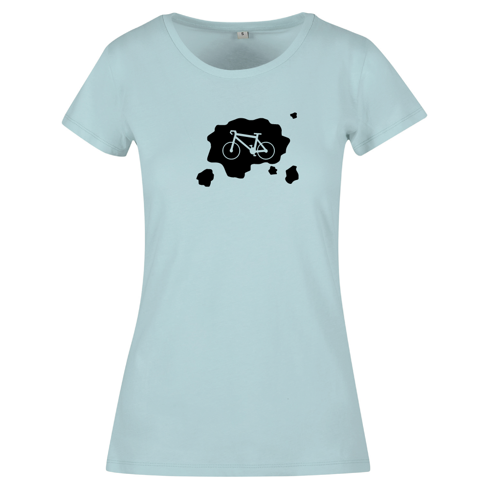Mud Cycle Ladies Biking Cycling Adventure T-Shirt