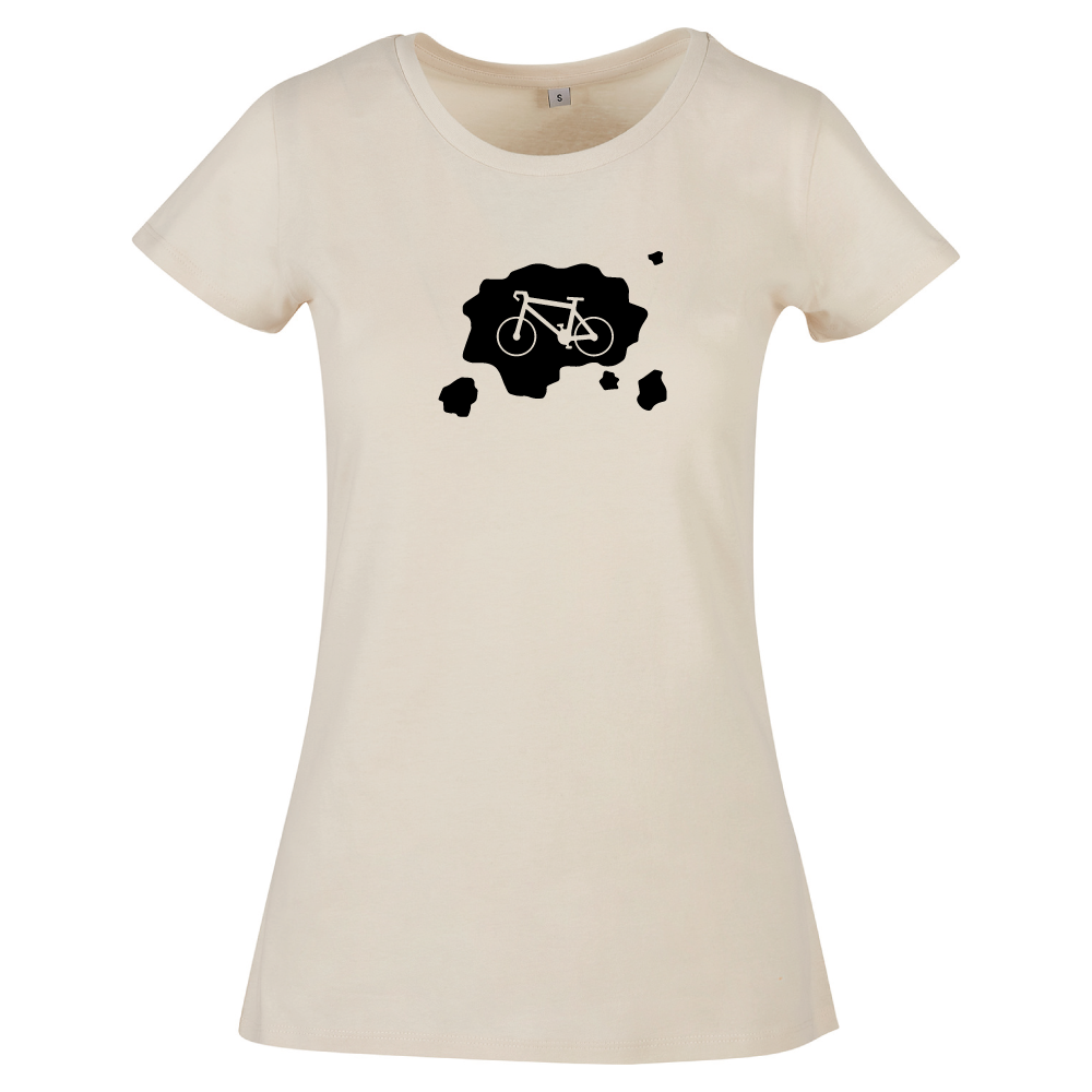Mud Cycle Ladies Biking Cycling Adventure T-Shirt