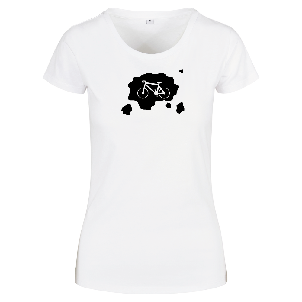 Mud Cycle Ladies Biking Cycling Adventure T-Shirt