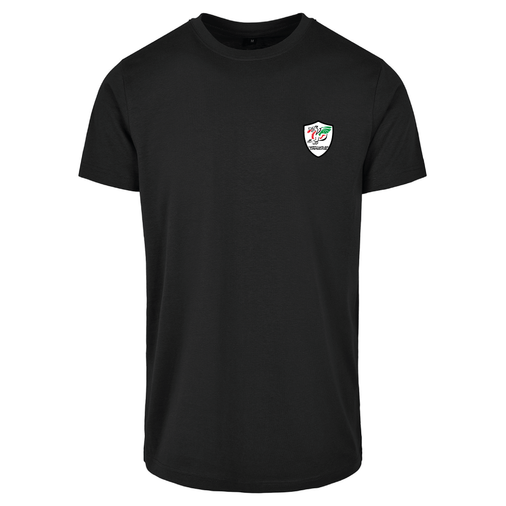 North Wales Dragons Community Football Club Colour Badge Men's T-shirt