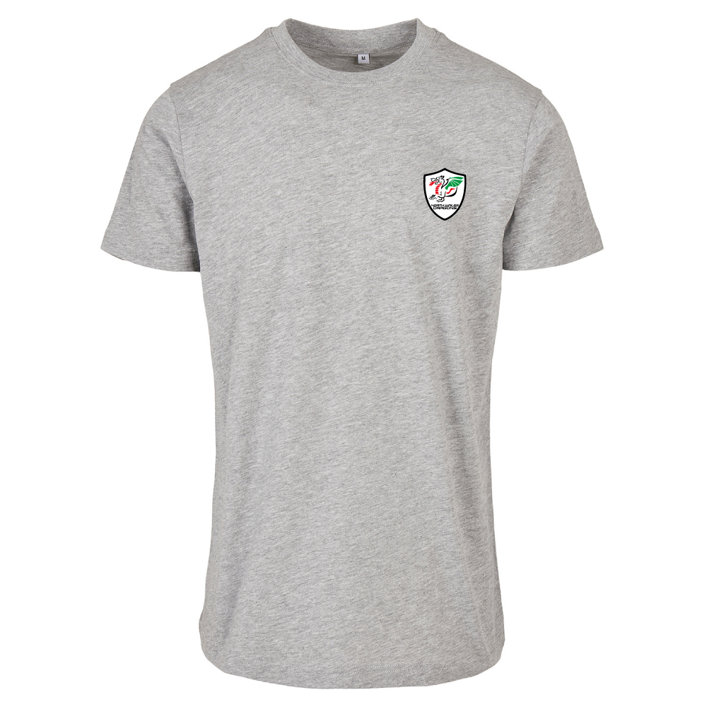 North Wales Dragons Community Football Club Colour Badge Men's T-shirt