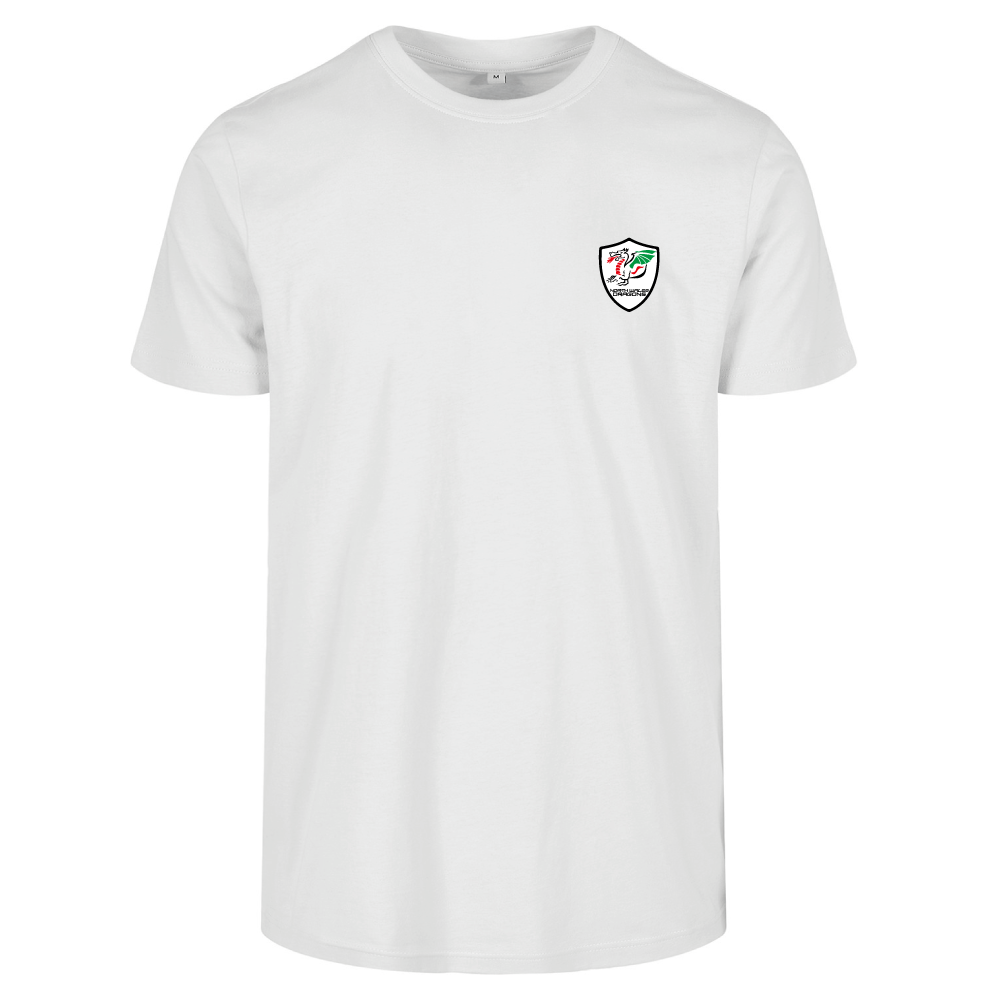 North Wales Dragons Community Football Club Colour Badge Men's T-shirt