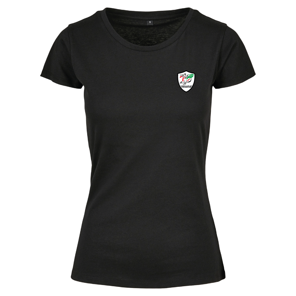 North Wales Dragons Community Football Club Colour Badge Women's T-shirt