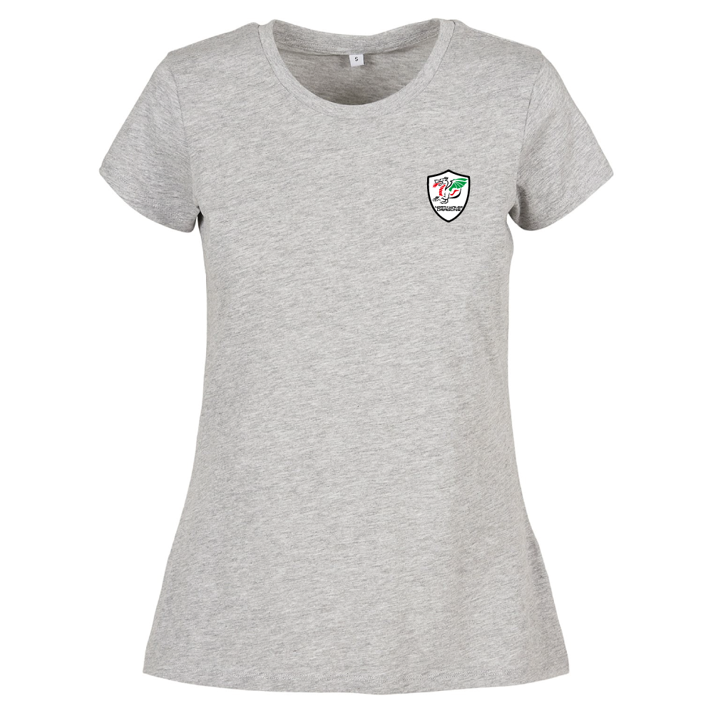 North Wales Dragons Community Football Club Colour Badge Women's T-shirt