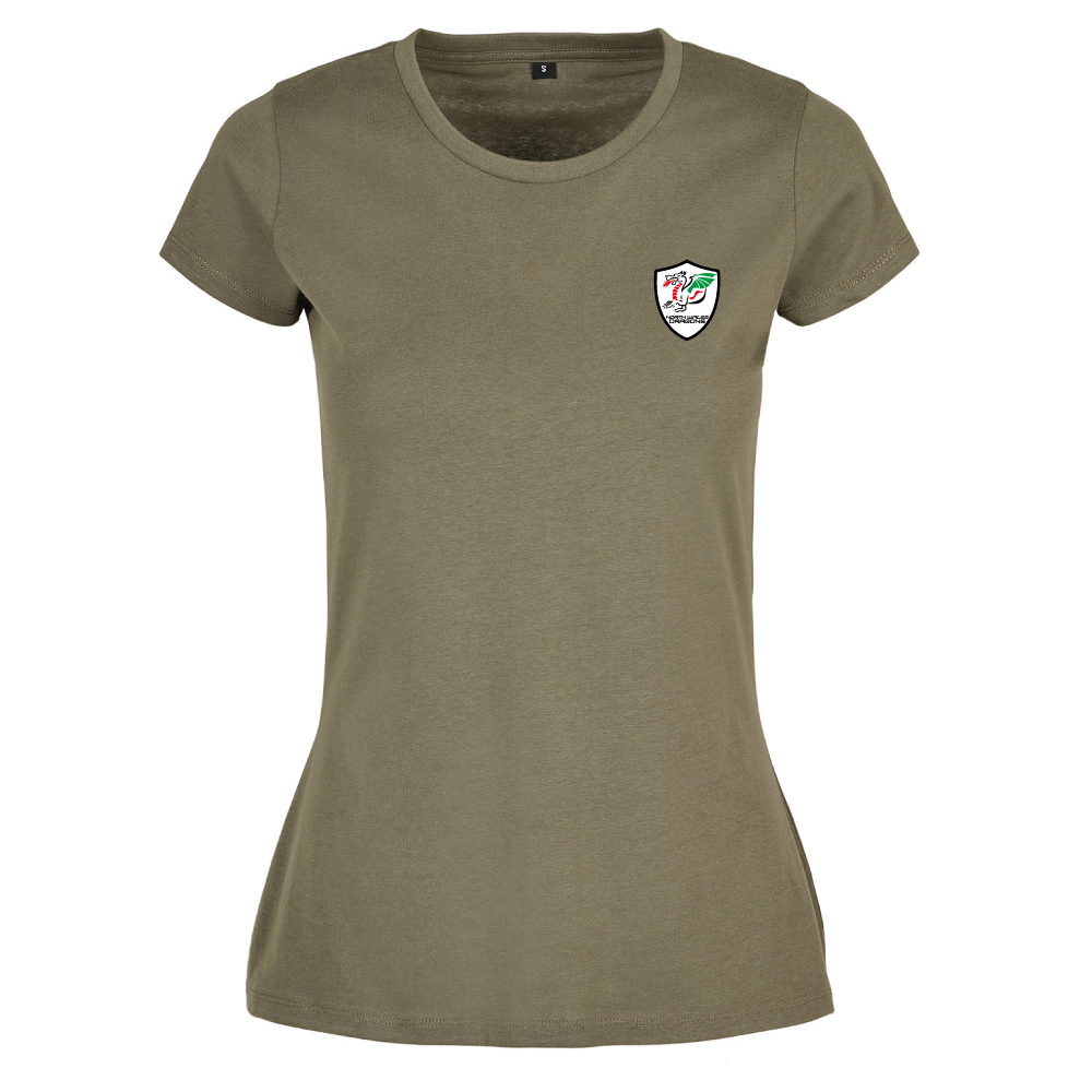North Wales Dragons Community Football Club Colour Badge Women's T-shirt