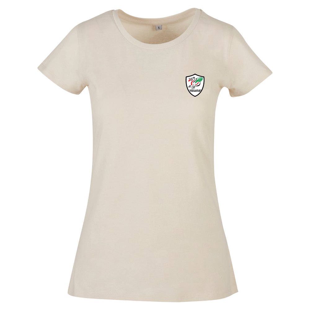 North Wales Dragons Community Football Club Colour Badge Women's T-shirt