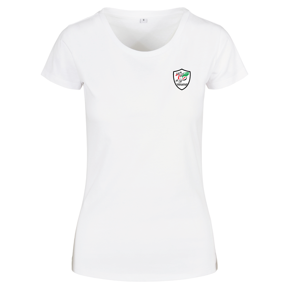 North Wales Dragons Community Football Club Colour Badge Women's T-shirt