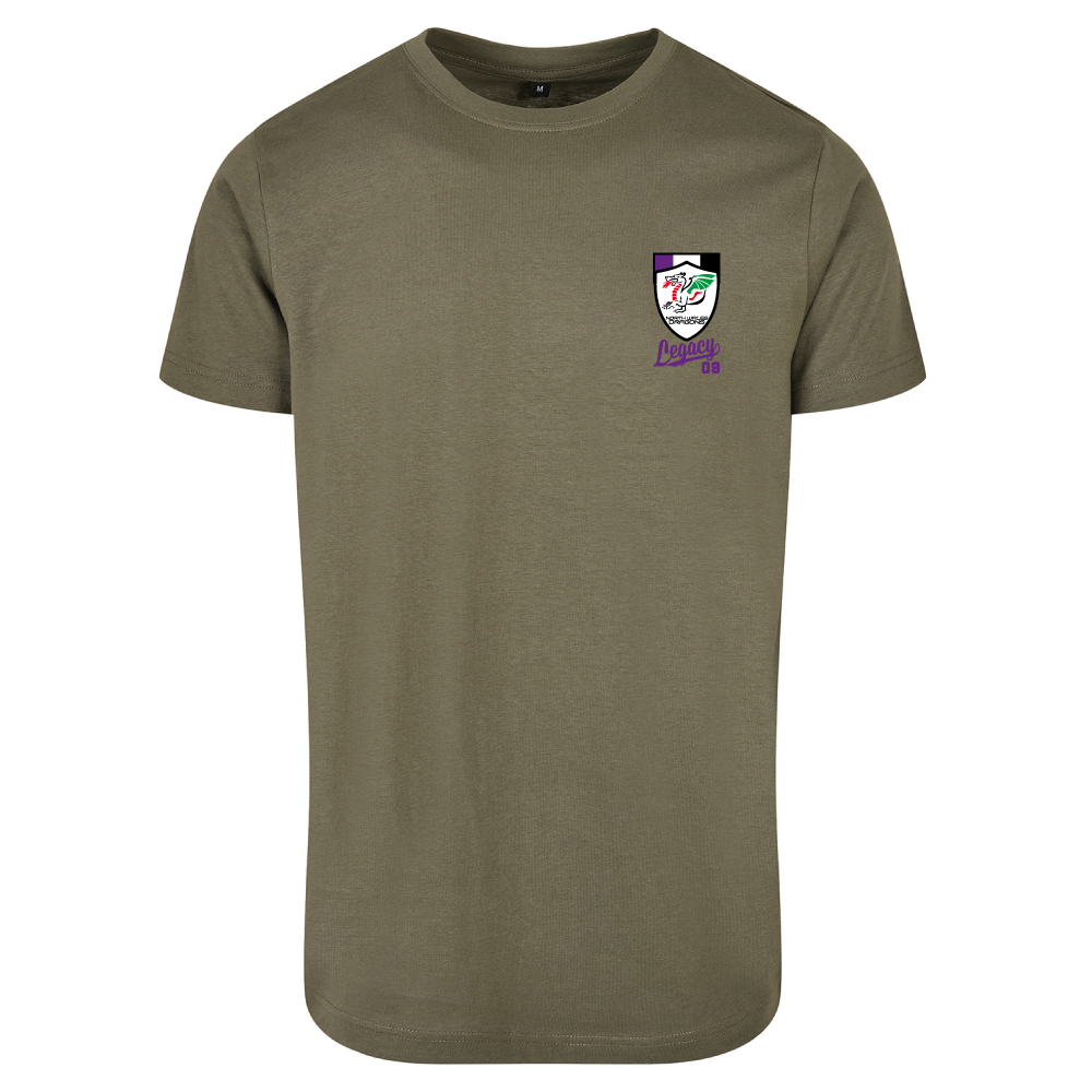 North Wales Dragons Community Football Club Legacy Badge Men's T-shirt