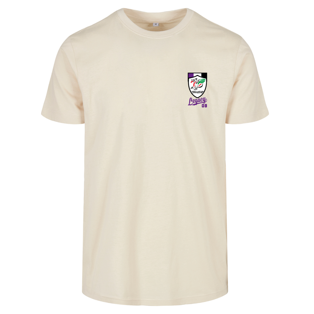 North Wales Dragons Community Football Club Legacy Badge Men's T-shirt