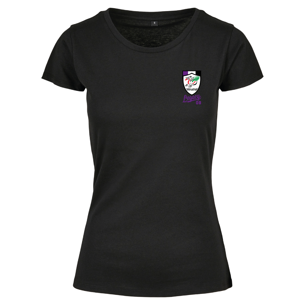 North Wales Dragons Community Football Club Legacy Badge Women's T-shirt