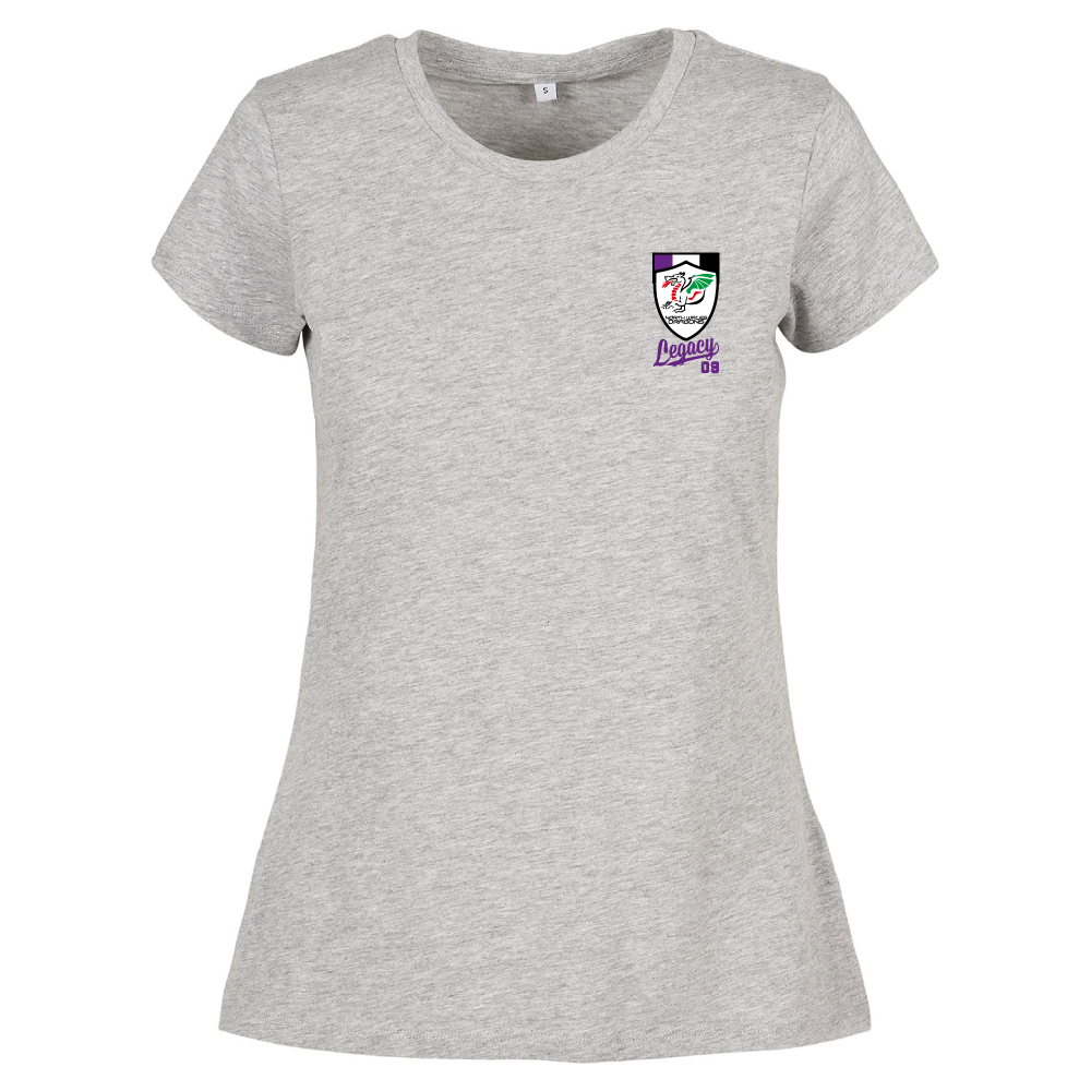 North Wales Dragons Community Football Club Legacy Badge Women's T-shirt